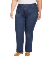 Terra & Sky Women's Plus Size High Waist Bootcut Jeans - Image 7
